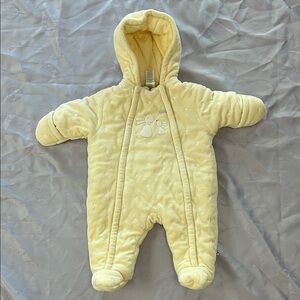 Kids 9M Absorba Cream Snowsuit